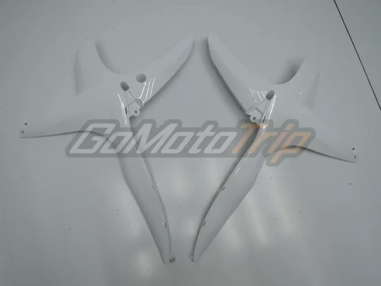 2008 2010 Suzuki K8 White Silver Fairing 11