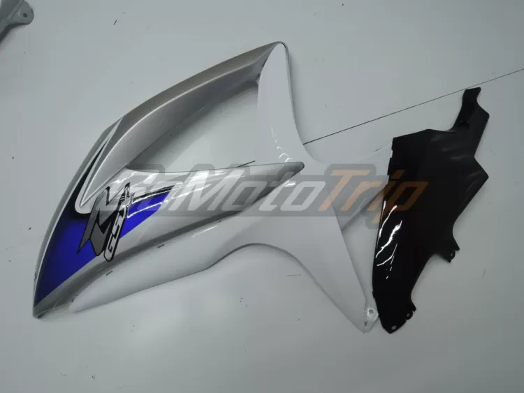 2008 2010 Suzuki K8 White Silver Fairing 8