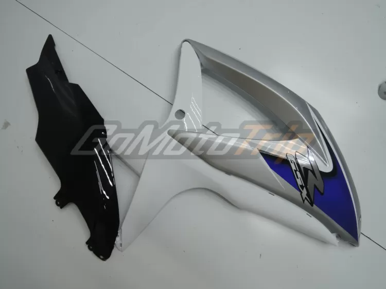 2008 2010 Suzuki K8 White Silver Fairing 9