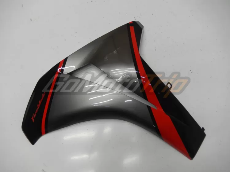 2008 2011 Honda Cbr1000rr Black Gray Fairing 8