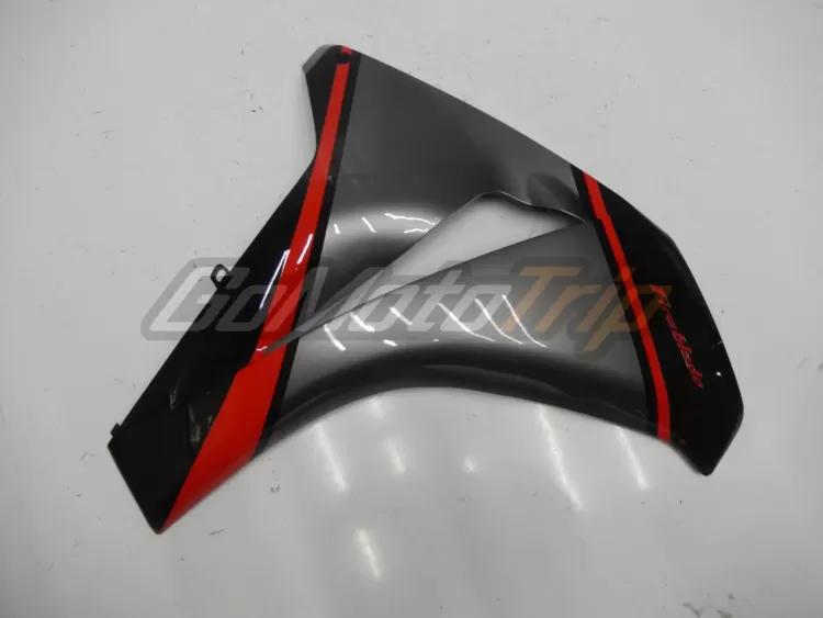 2008 2011 Honda Cbr1000rr Black Gray Fairing 9