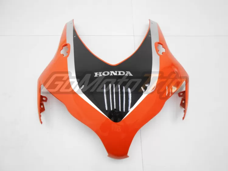 2008 2011 Honda Cbr1000rr Orange Silver Fairing 4