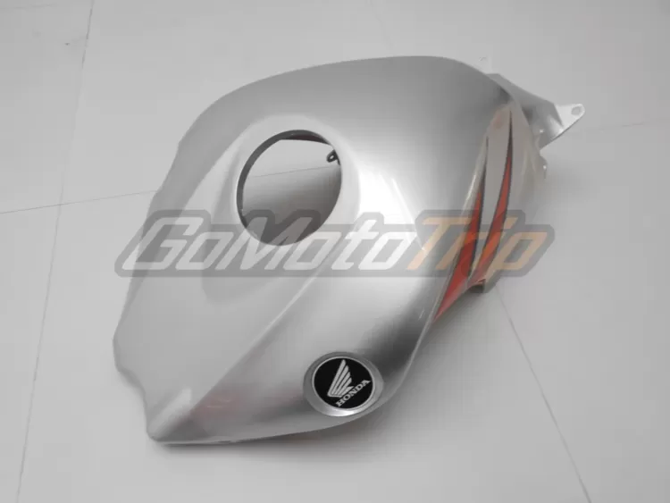 2008 2011 Honda Cbr1000rr Orange Silver Fairing 6