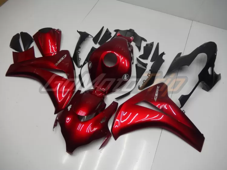 2008 2011 Honda Cbr1000rr Pearl Red Fairing2 2