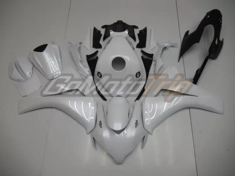 2008 2011 Honda Cbr1000rr Pearl White Fairing 1