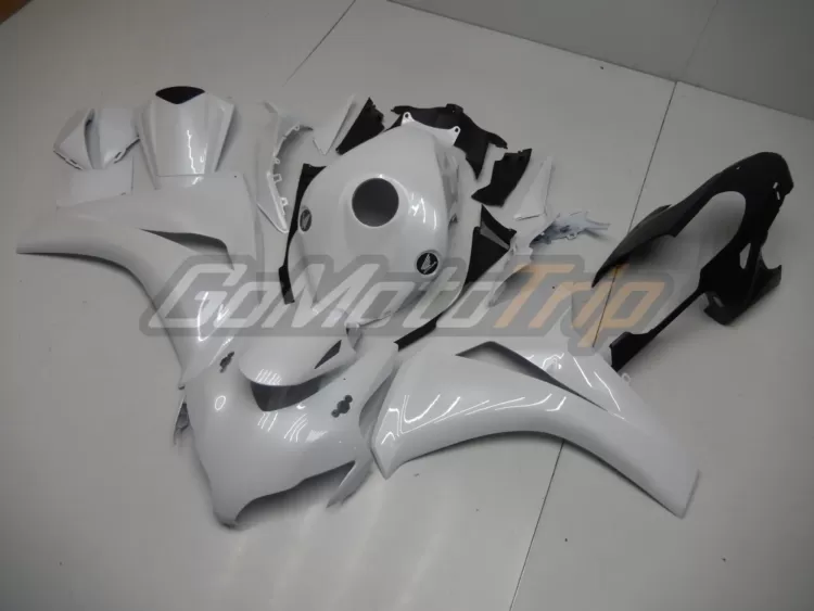 2008 2011 Honda Cbr1000rr Pearl White Fairing 2