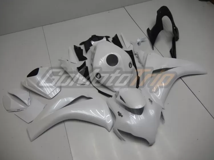 2008 2011 Honda Cbr1000rr Pearl White Fairing 3