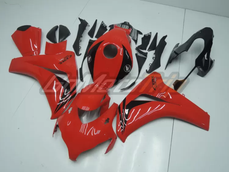 2008 2011 Honda Cbr1000rr Red Fairing 2