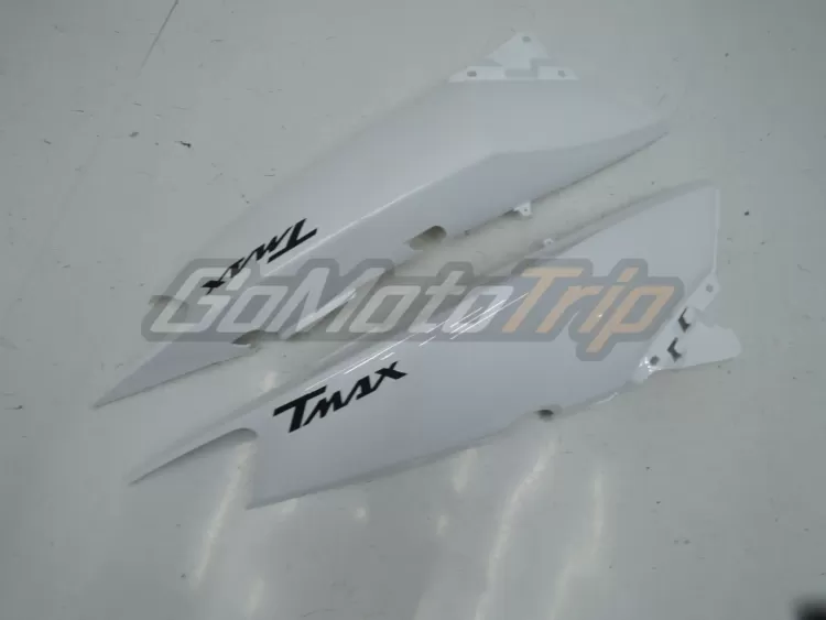 2008 2011 Yamaha Tmax 500 Black White Fairing 10