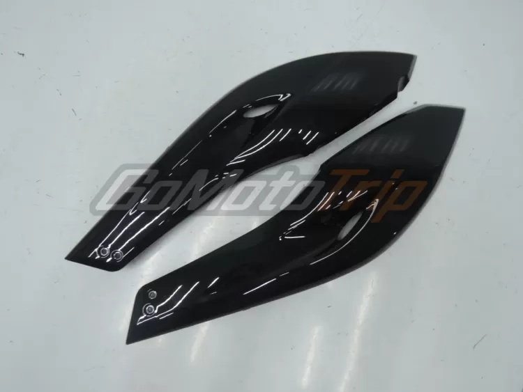 2008 2011 Yamaha Tmax 500 Black White Fairing 9