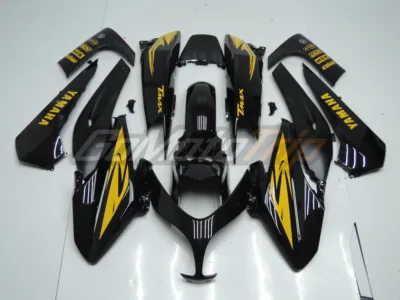 2008 2011 Yamaha Tmax 500 Black Yellow Fairing2 1