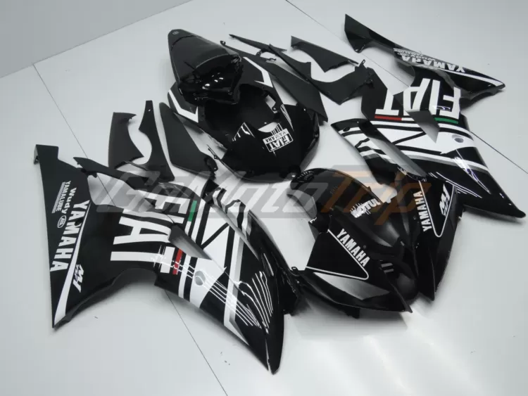 2008 2016 Yamaha Yzf R6 Black Fiat Fairing 3