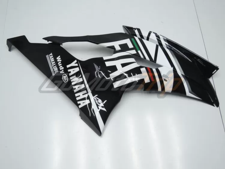 2008 2016 Yamaha Yzf R6 Black Fiat Fairing 8