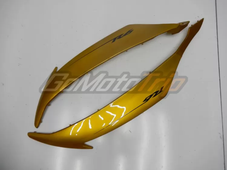 2008 2016 Yamaha Yzf R6 Black Gold Fairing 11