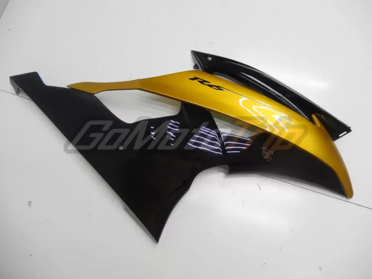 2008 2016 Yamaha Yzf R6 Black Gold Fairing 9