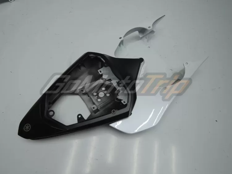 2008 2016 Yamaha Yzf R6 Black White Fairing 13