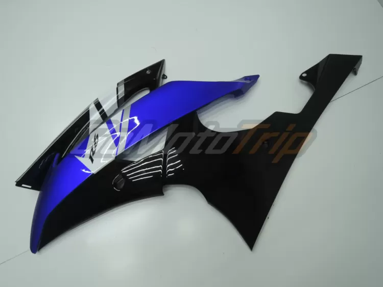 2008 2016 Yamaha Yzf R6 Blue Black Fairing 8