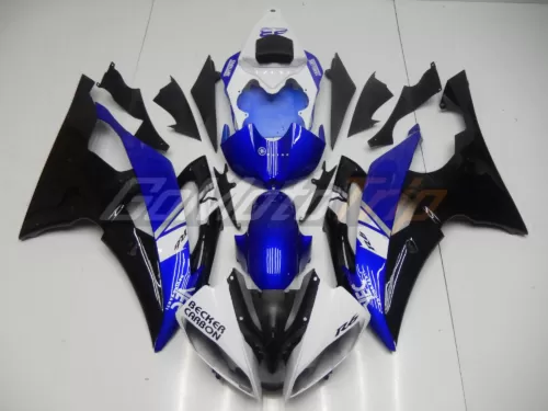 2008 2016 Yamaha Yzf R6 Blue Black Fairing2 1