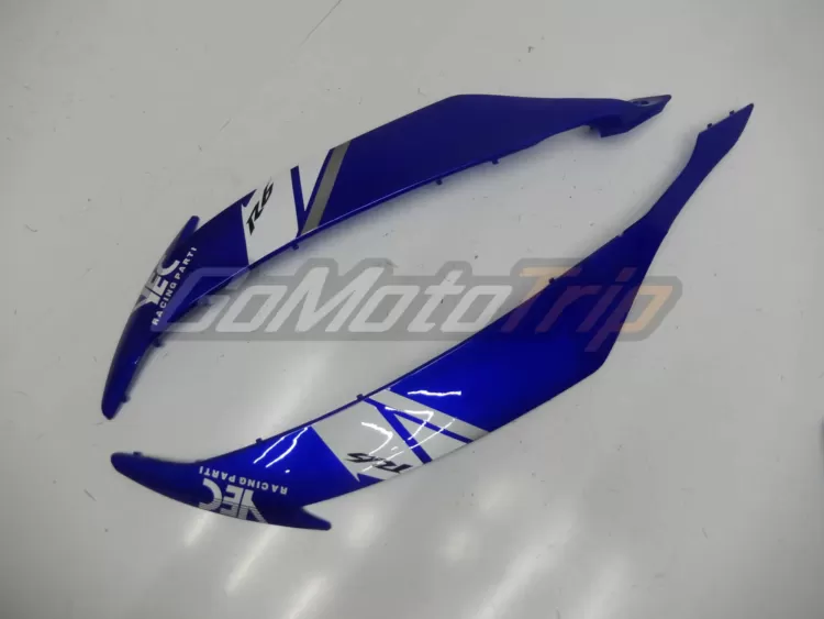 2008 2016 Yamaha Yzf R6 Blue Black Fairing2 11