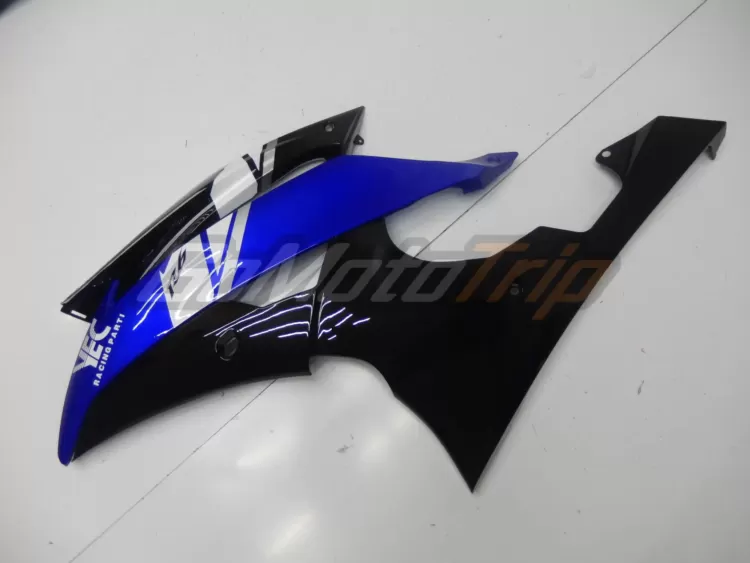 2008 2016 Yamaha Yzf R6 Blue Black Fairing2 8