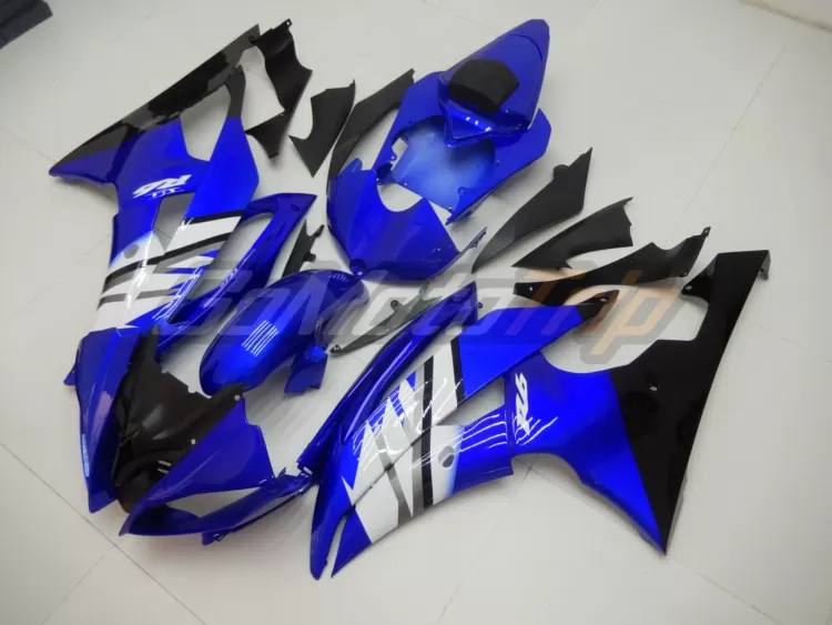 2008 2016 Yamaha Yzf R6 Blue Fairing 2