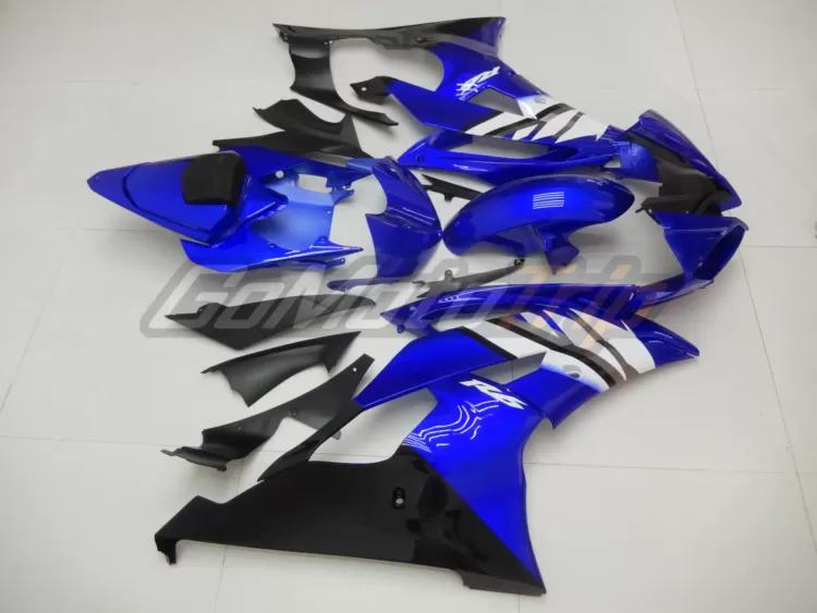 2008 2016 Yamaha Yzf R6 Blue Fairing 5