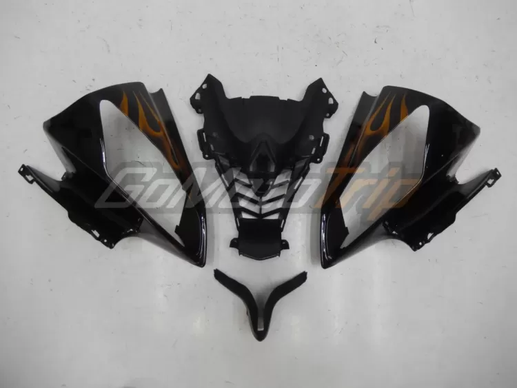 2008 2016 Yamaha Yzf R6 Orange Flame Fairing 5