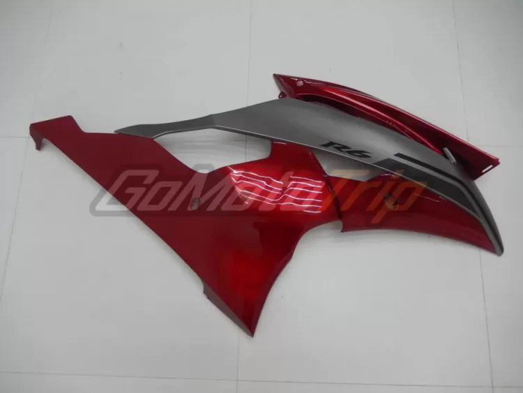 2008 2016 Yamaha Yzf R6 Pearl Red Fairing 11