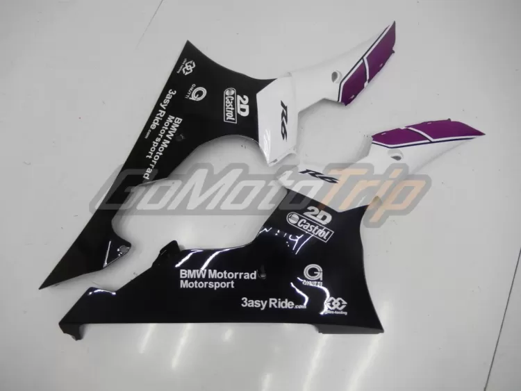 2008 2016 Yamaha Yzf R6 Purple White Fairing 11