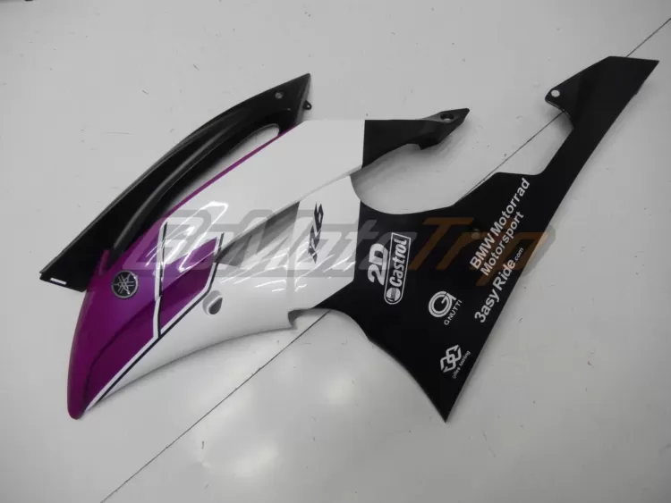 2008 2016 Yamaha Yzf R6 Purple White Fairing 7