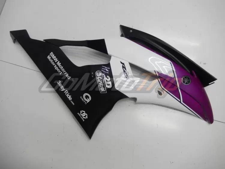 2008 2016 Yamaha Yzf R6 Purple White Fairing 8