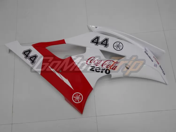 2008 2016 Yamaha Yzf R6 Red White Fairing 13