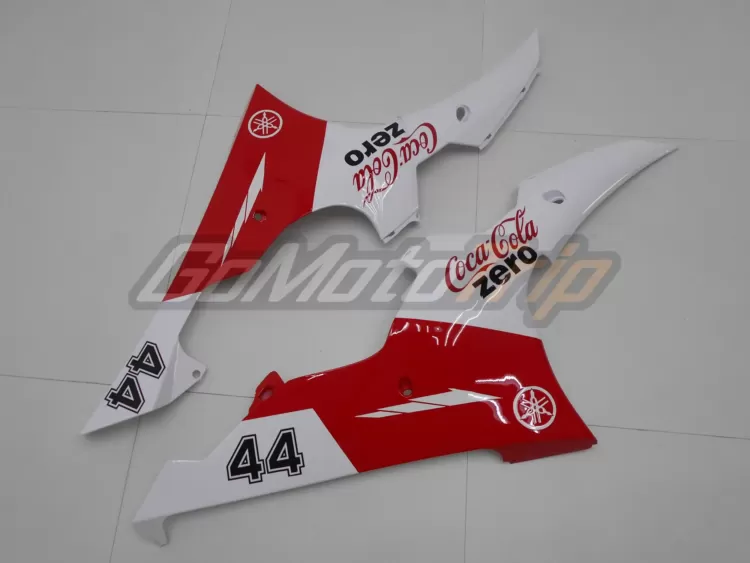 2008 2016 Yamaha Yzf R6 Red White Fairing 16