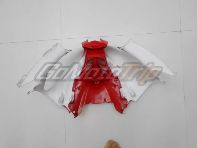 2008 2016 Yamaha Yzf R6 Red White Fairing 9