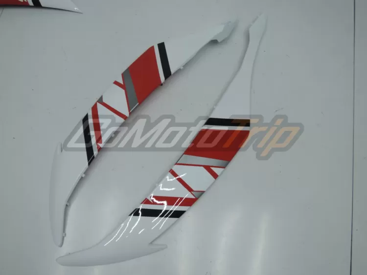 2008 2016 Yamaha Yzf R6 Red White Fairing2 12