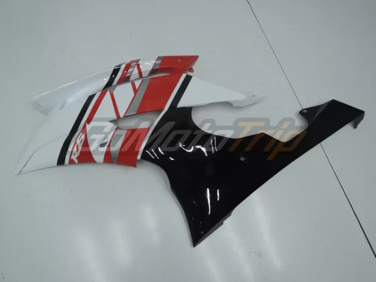 2008 2016 Yamaha Yzf R6 Red White Fairing2 9