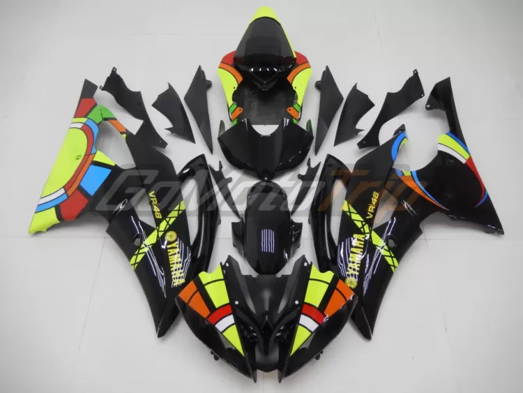 2008 2016 Yamaha Yzf R6 Rossi Fairing 1