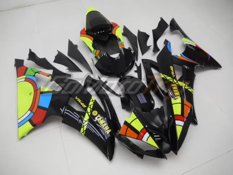 2008 2016 Yamaha Yzf R6 Rossi Fairing 3