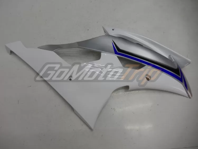 2008 2016 Yamaha Yzf R6 White Silver Fairing 12