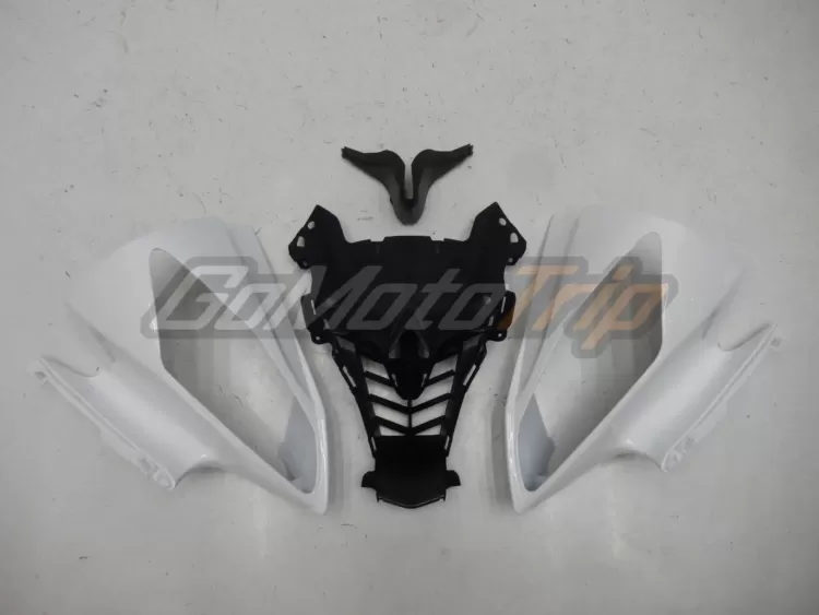 2008 2016 Yamaha Yzf R6 White Silver Fairing 8