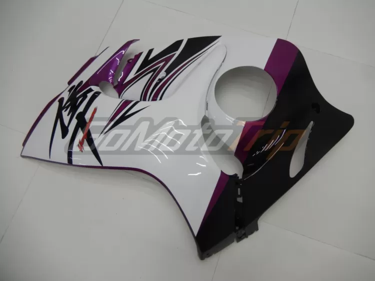 2008 2020 Suzuki Hayabusa Purple White Fairing 11