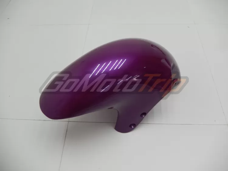 2008 2020 Suzuki Hayabusa Purple White Fairing 8