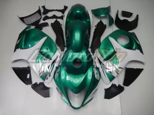 2008 2020 Suzuki Hayabusa Turquoise White Fairing 1