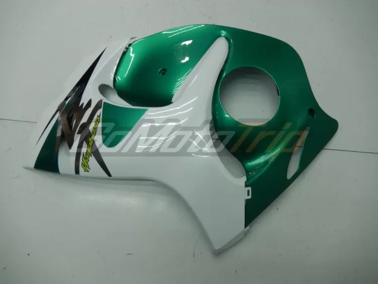 2008 2020 Suzuki Hayabusa Turquoise White Fairing 11