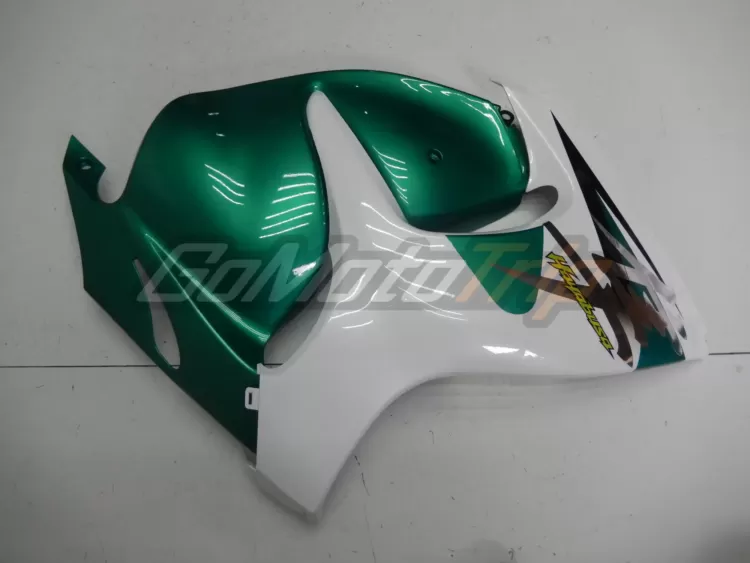 2008 2020 Suzuki Hayabusa Turquoise White Fairing 12