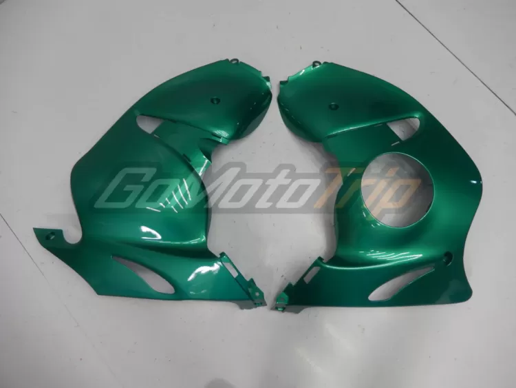 2008 2020 Suzuki Hayabusa Turquoise White Fairing 14