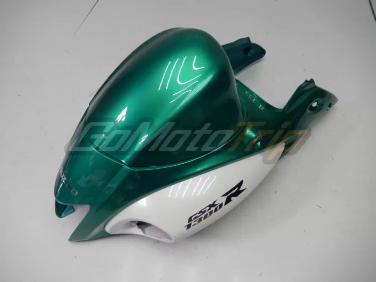 2008 2020 Suzuki Hayabusa Turquoise White Fairing 17