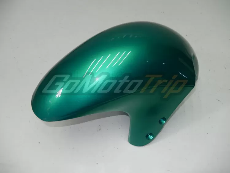 2008 2020 Suzuki Hayabusa Turquoise White Fairing 7