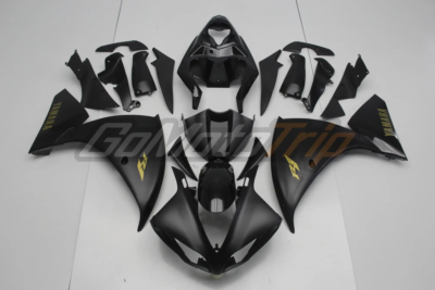 2009 2011 Yamaha Yzf R1 Black Fairing3 1