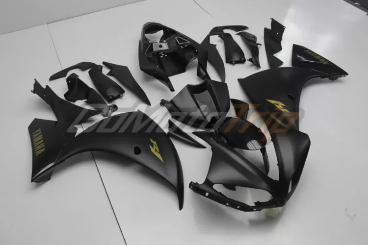 2009 2011 Yamaha Yzf R1 Black Fairing3 3